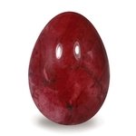 Red Howlite Crystal Egg ~48mm