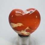 Red Jasper Crystal Heart ~45mm