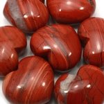 Red Jasper Crystal Heart ~45mm