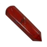 Red Jasper Crystal Massage Wand ~100 x 25mm