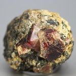 Red Zircon Healing Crystal ~37mm