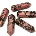 Rhodonite Crystal Massage Wand ~70mm