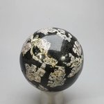 Rhodonite Snowflake Crystal Sphere  ~51mm