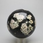 Rhodonite Snowflake Crystal Sphere  ~55mm