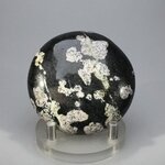 Rhodonite Snowflake Polished Stone ~57mm