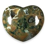 Rhyolite Crystal Heart ~45mm