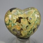 Rhyolite Crystal Heart ~45mm