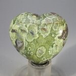Rhyolite Crystal Heart ~45mm