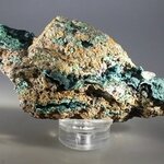 Rosasite & Hemimorphite Mineral Specimen ~110mm
