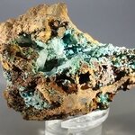 Rosasite & Hemimorphite Mineral Specimen ~73mm