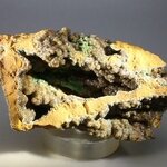 Rosasite & Hemimorphite Mineral Specimen ~83mm