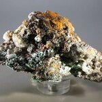 Rosasite & Hemimorphite Mineral Specimen ~95mm