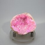 Rose Aura Quartz Geode ~45mm