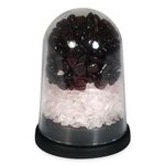 Rose Quartz & Red Garnet Energy Dome