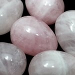 Rose Quartz Crystal Egg ~48mm