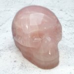 Rose Quartz Crystal Skull ~67x52mm