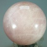 Rose Quartz Crystal Sphere ~48mm