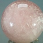 Rose Quartz Crystal Sphere ~53mm