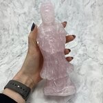 Rose Quartz Kwan Yin ~20cm