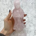 Rose Quartz Kwan Yin ~20cm