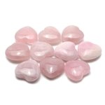 Rose Quartz Mini Crystal Heart - 25mm