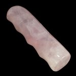 Rose Quartz Pro Grip Massage Wand ~100mm