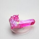 Ruby Aura Quartz Healing Crystal ~55mm