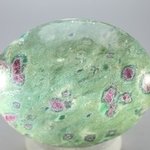 Ruby Fuchsite Polished Cabachon  ~62mm