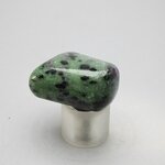 Ruby Zoisite Tumblestone ~31mm