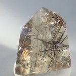 Rutilated Smoky Quartz Polished Point ~4.25 x 4cm