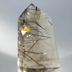 Rutilated Smoky Quartz Polished Point ~6.25 x 4cm