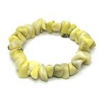 Scottish Serpentine Gemstone Chip Bracelet