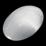 Selenite Massage Stone ~80mm