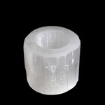 Selenite Tealight Candle Holder ~6cm