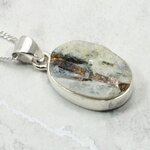 Astrophyllite 925 Silver Pendant ~21mm