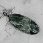 Seraphinite Gemstone Pendant ~39mm