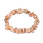 Shaded Moonstone Gemstone Chip Bracelet