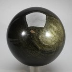 Sheen Obsidian Crystal Sphere ~81mm