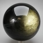 Sheen Obsidian Crystal Sphere ~98mm