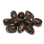 Smoky Quartz Drilled Tumble Stone