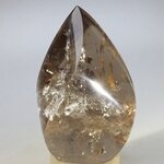 Smoky Quartz Polished Flame  ~71mm