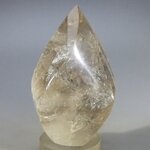 Smoky Quartz Polished Flame  ~75mm