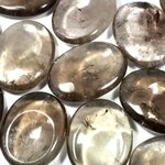 Smoky Quartz Thumb Stone ~40mm