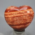 Snake Skin Jasper Crystal Heart ~44mm
