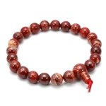 Snakeskin Jasper Power Bead Bracelet