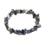 Sodalite Gemstone Chip Bracelet