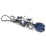 Sodalite Meditation Crystal Charm