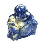 Sodalite Sitting Buddha Statue