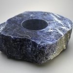 Sodalite Tealight Candle Holder ~127x118x35mm