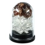 Spessartine Garnet & Quartz Energy Dome